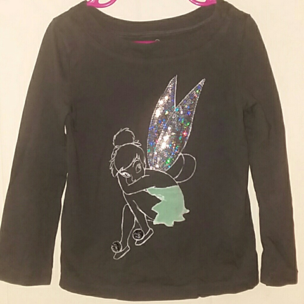Gap Disney Tinkerbell Long Sleeve Tee